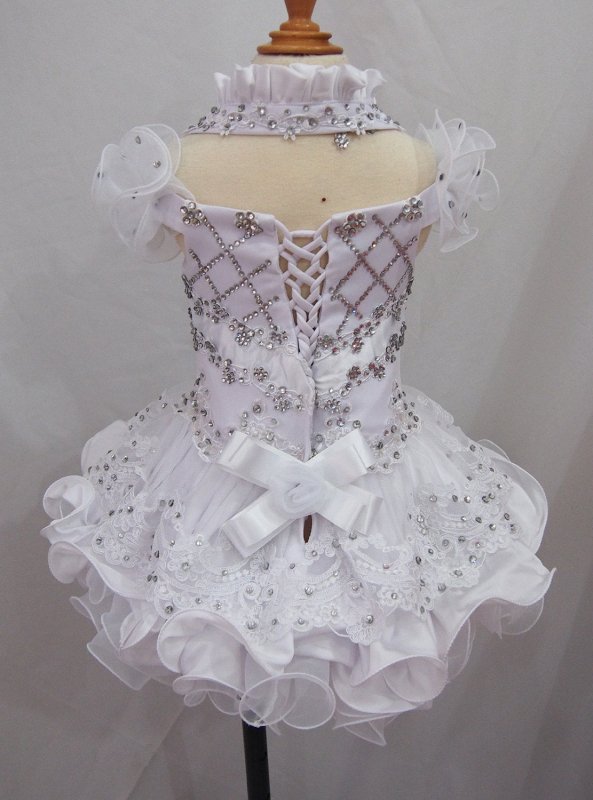 16 color avalible - Infant/toddler/baby/children/kids glitz Girl's Pageant Dress size1~4T G181 - ToddlerPageantDress
