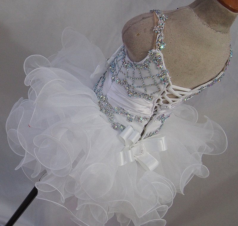 16 color - infant/toddler/baby/children/kids glitz Girl's Pageant Dress G232 - ToddlerPageantDress