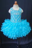 16 color - Infant/toddler/baby/children/kids Girl's Glitz Pageant Dress/clothing 1~4T G047 - 2 - ToddlerPageantDress