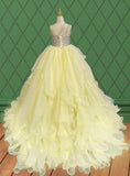 Best Beaauty Little Child Stunning Evening Dress - ToddlerPageantDress
