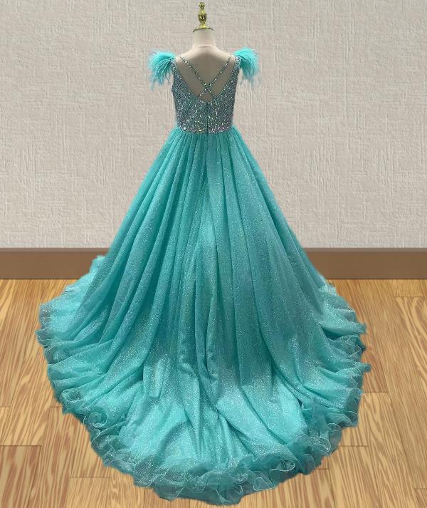 Custom Best Beauty Elegant Prom Pageant Couture - ToddlerPageantDress