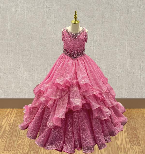 Flower GIrls Stunning Gorgeous Best Prom Dress - ToddlerPageantDress