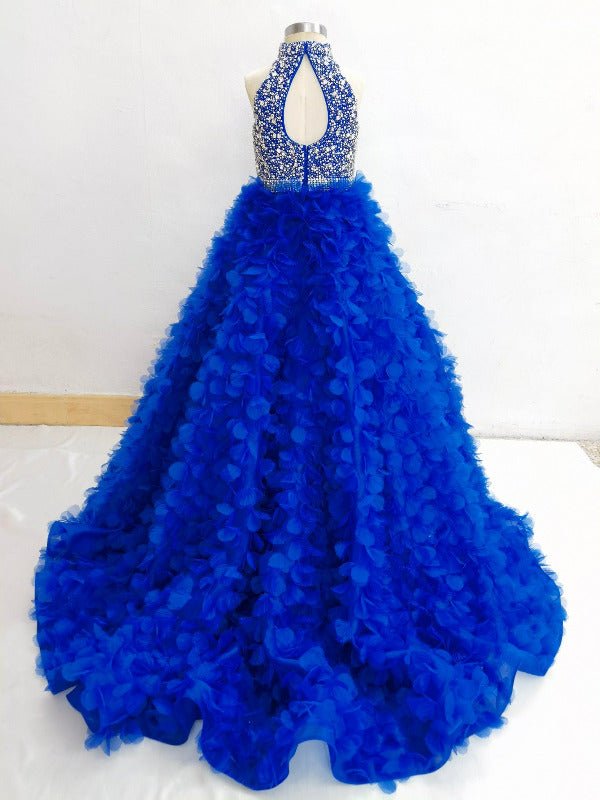 Glitzy Beaded Bodice Little GIrls Best Value Pageant Dress - ToddlerPageantDress
