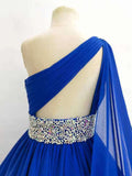 Miss Teens Royal Blue Elegant Evening Gown - ToddlerPageantDress