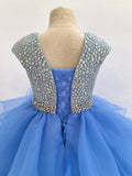 Sparkly Beaded Bodice Ball Gown for Teenage Girl - ToddlerPageantDress