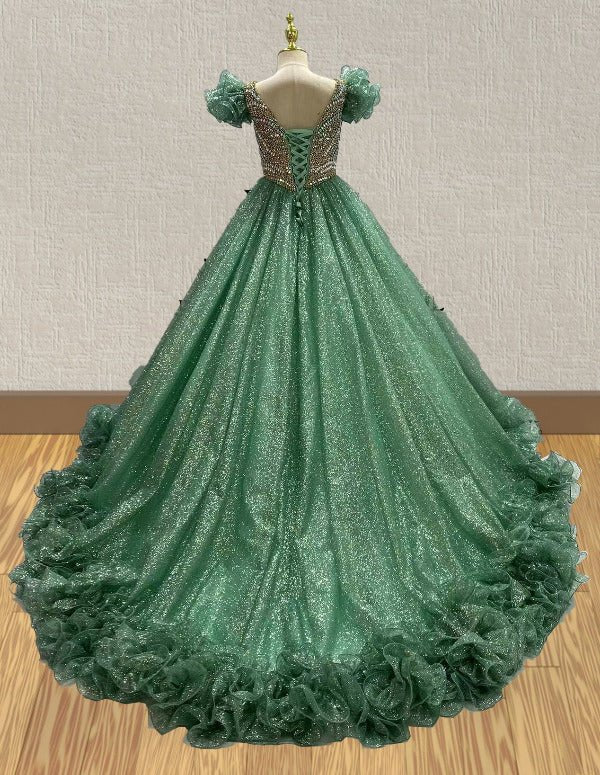 Tween Sparkly Pageant Dress for Miss High School America - ToddlerPageantDress