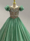 Tween Sparkly Pageant Dress for Miss High School America - ToddlerPageantDress