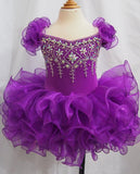 16 color - Infant/toddler/baby/children/kids doll style Girl's Pageant Dress - ToddlerPageantDress