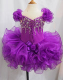 16 color - Infant/toddler/baby/children/kids doll style Girl's Pageant Dress - ToddlerPageantDress