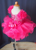 16 color - Infant/toddler/baby/children/kids doll style Girl's Pageant Dress G053 - 2 - ToddlerPageantDress