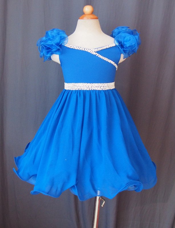 16 color - Infant/toddler/baby/children/kids Girl's Baby Doll Pageant Dress - ToddlerPageantDress