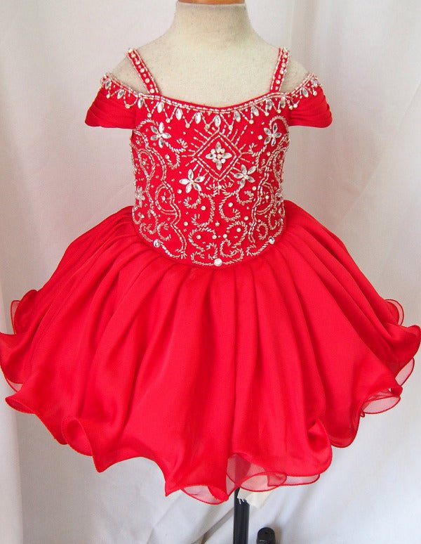 16 color - Infant/toddler/baby/children/kids Girl's Baby Doll Pageant Gown - ToddlerPageantDress