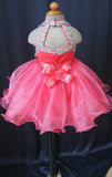 16 color - Infant/toddler/baby/children/kids Glitz Girl's Baby Doll Pageant Dress 1~4T G079 - 1 - ToddlerPageantDress