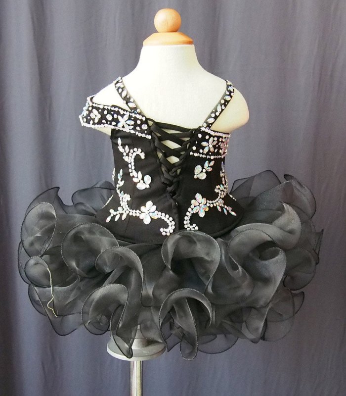 16 Color - Infant/toddler/baby/children/kids glitz Girl's Pageant Dress - ToddlerPageantDress