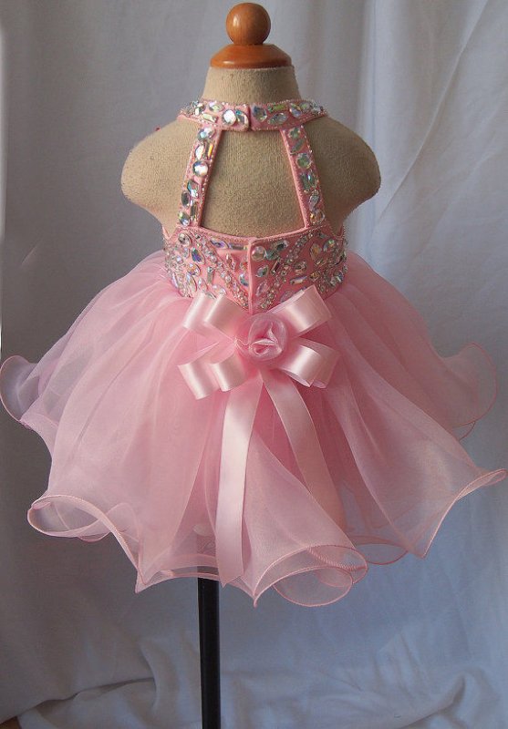 16 color - Infant/toddler/kids/baby/children Girl's Pageant/prom Dress/clothing 1 - 4T - ToddlerPageantDress