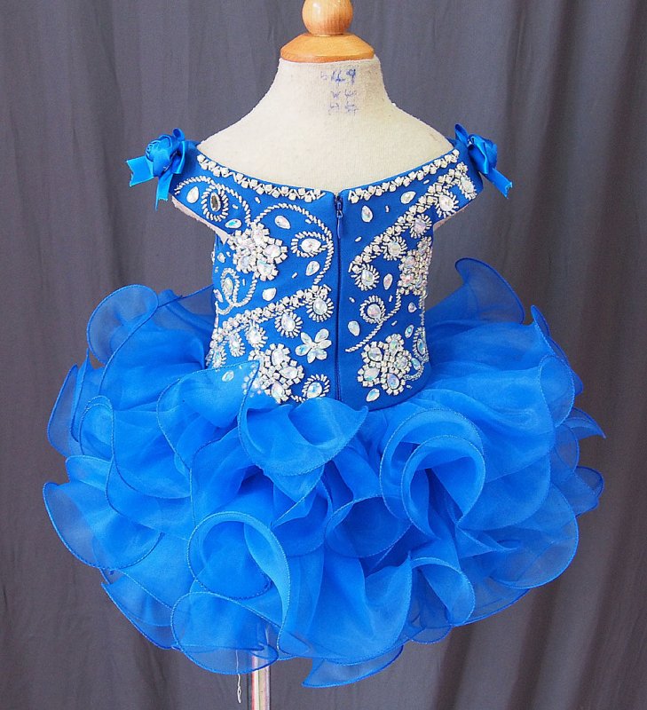 16 colors - Infant/toddler/baby/children/kids Girl's Pageant Dress 1~4T G091 - 3 - ToddlerPageantDress