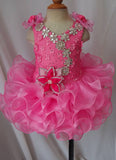 Custom Made Little Girls Glitz Pageant Dress - ToddlerPageantDress