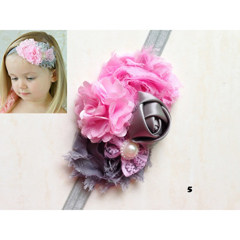 Toddler Baby Kids Infant Multicolor Headband Hair Accessories Band 005 - ToddlerPageantDress