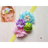 Girl Baby Kids Toddler Infant Flower Rhinestone multicolor Headband Hair Accessories Band 008 - ToddlerPageantDress