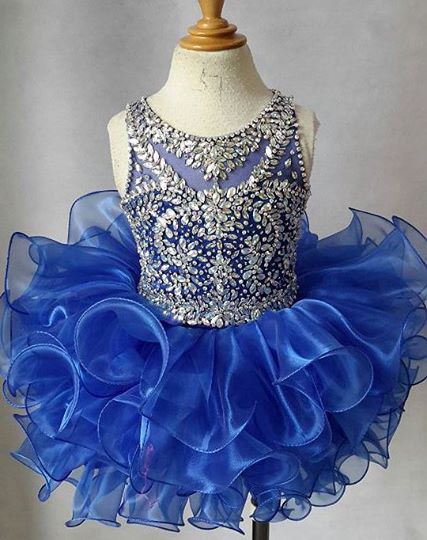 16 color --- Little Miss Cupcake Pageant Dress For Pageant Mom's Child - ToddlerPageantDress