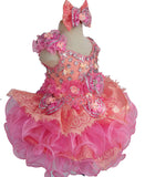 Jennifer Wu Toddler/Infant/Kids Charming  Cupcake Pageant Dress - ToddlerPageantDress