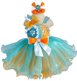 Little Girls Popular Stunning Baby Doll Pageant Dress with Hair bow - ToddlerPageantDress