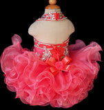 Custom Made Little Princess Glitz Stunning Cupcake Pageant Dress - ToddlerPageantDress
