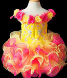 Jennifer Wu Full Hand made Infant Stunning Cupcake Pageant Dress - ToddlerPageantDress