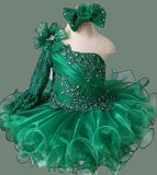 Glitz Pageant Dress/Toddler Performing Dress/ Dancing Dress/Baby Easter Dress/Infant Baby Cupcake Dress - ToddlerPageantDress