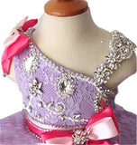 Vogue Glitz Baby Doll Pageant Dress For Little Princess - ToddlerPageantDress