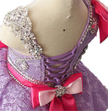 Vogue Glitz Baby Doll Pageant Dress For Little Princess - ToddlerPageantDress