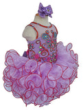 Custom Made Toddler/Little Girl/Stunning Cupcake Pageant Dress - ToddlerPageantDress