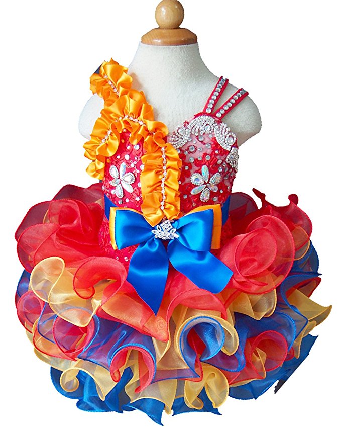 Little Girl/Baby/Infant/Toddler/Kids Stunning Pageant Dress - ToddlerPageantDress