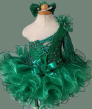 Glitz Pageant Dress/Toddler Performing Dress/ Dancing Dress/Baby Easter Dress/Infant Baby Cupcake Dress - ToddlerPageantDress