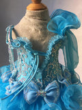 Little Baby/Toddler/Infant Illusion Nations Cupcake Pageant Dress - ToddlerPageantDress