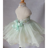 Custom Made kids/Girl's Baby Doll Pageant evening/prom Dress EB040E - ToddlerPageantDress