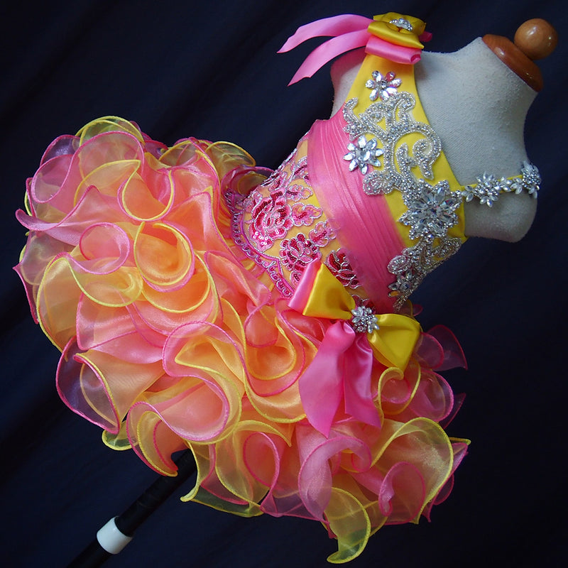 Little Princess Nations Baby Miss Stunning Cupcake Pageant Dress - ToddlerPageantDress