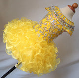 avalible in 16 color - Infant/toddler/baby/children/kids Girl's glitz Pageant Dress 1~4T G225 - 1 - ToddlerPageantDress