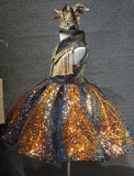 Glitz Beaded Bodice Little Girl/Toddler/Baby Girl/Baby Miss Pageant Dress - ToddlerPageantDress