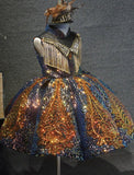 Glitz Beaded Bodice Little Girl/Toddler/Baby Girl/Baby Miss Pageant Dress - ToddlerPageantDress