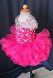 Glitz Infant/toddler/baby/children/kids Girl's Pageant Gown 1~4T G081 - 3 - ToddlerPageantDress