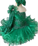 Glitz Pageant Dress/Toddler Performing Dress/ Dancing Dress/Baby Easter Dress/Infant Baby Cupcake Dress - ToddlerPageantDress