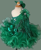 Glitz Pageant Dress/Toddler Performing Dress/ Dancing Dress/Baby Easter Dress/Infant Baby Cupcake Dress - ToddlerPageantDress
