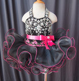 Halter Beaded Bodice Little Miss Cupcake Pageant Dress - ToddlerPageantDress