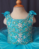 Glitz Vogue Infant/toddler/baby/children/kids Girl's Pageant Dress 1~4T G110 - ToddlerPageantDress