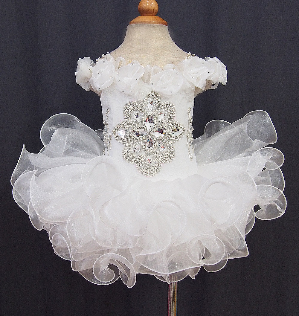 Amazing and Cute Little Baby Girl/Baby Miss Pageant Dress - ToddlerPageantDress