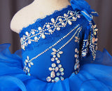 Infant/toddler/baby/children/kids Girl's Glitz Royal Pageant Dress 1~4T G115-1 - ToddlerPageantDress