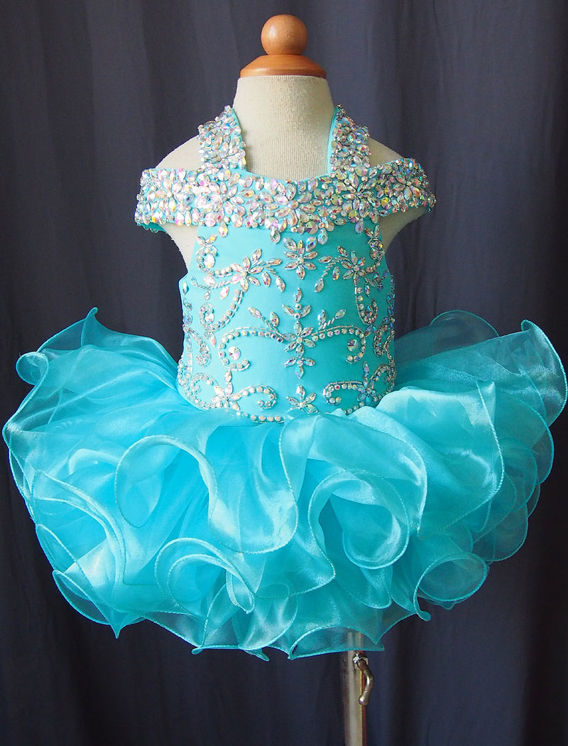 16 Colors Infant/toddler/baby/children/kids Girl's Pageant Gown 1~4T G123-2 - ToddlerPageantDress