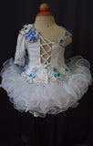 One Shoulder Baby Miss/Infant/toddler/baby/children/kids Girl's Pageant Dress G088 - ToddlerPageantDress