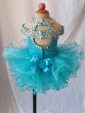 16 color --- Infant/toddler/baby/children/kids glitz Girl's Pageant Dress 1~4T G081A - ToddlerPageantDress